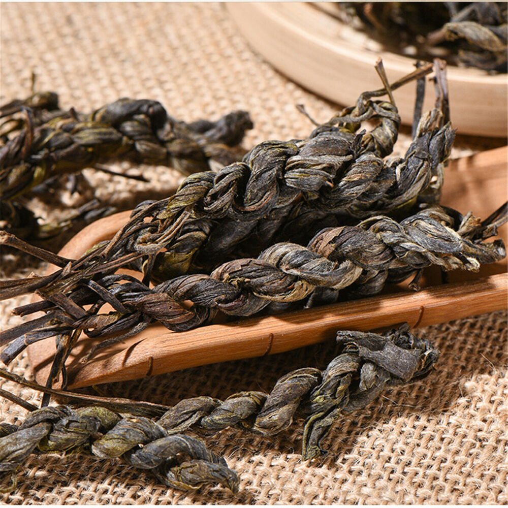 High Quality Yunnan Snowy Handmade Plait Puer Tea Cha Pu-Erh Tea Healthy Food