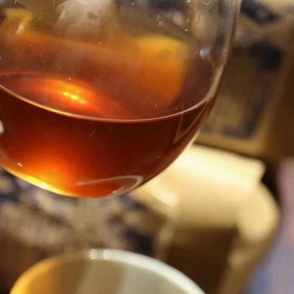 200g Yunnan Old Puerh Raw Tea 1998 Tongqinghao Sheng Pu-erh Tea Loose Leaf Tea