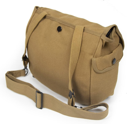 ANQIAO WW2 M1936 Musette US Backpack Canvas Bag WWII Haversack