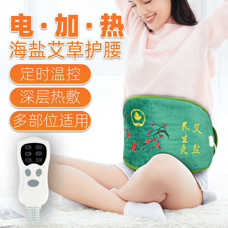 Electric Heating Moxa Waist Protection Bag Wormwood Waist Bag 艾绒护腰包四季保暖电加热护腰艾包