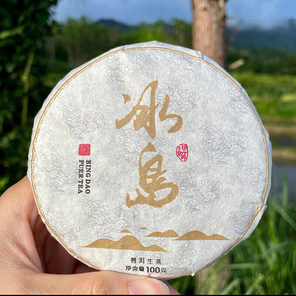 Rare Icelandic Ancient Tree Pu-erh Tea Fat Scraping Raw Tea Sweet 100g