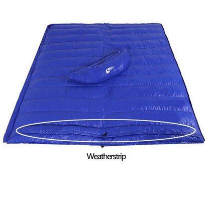 White Duck Down Outdoor Camping Sleeping Bag Winter Keep Warm Thickness