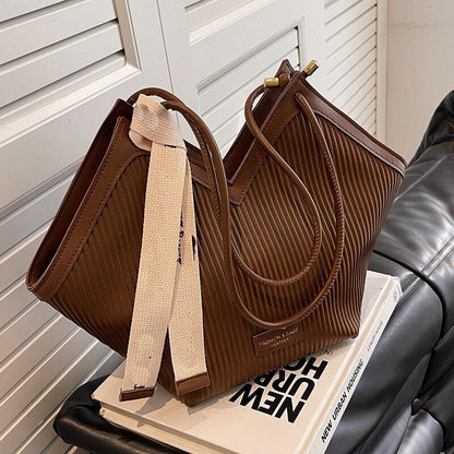Shoulder Bag Women's Travel Bag Black White Handbag School Bag