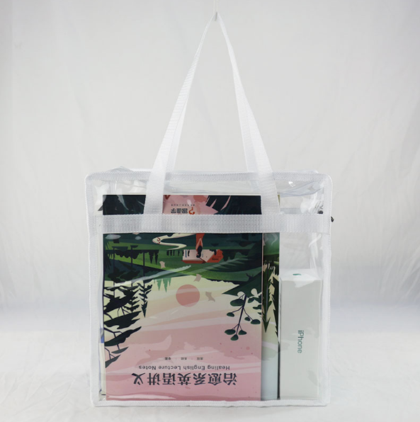 Fashion PVC bag transparent women's shoulder bag transparent bag travel waterpro