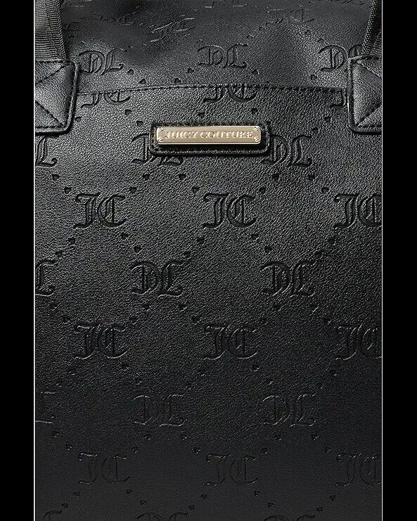 Juicy Couture Liquorice Bestseller Word Play Overnighter Women Duffle Bags Gift