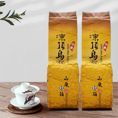 Taiwan Frozen Top Oolong Tea High Mountain Tea Roasted Strong Aroma Tea 150g