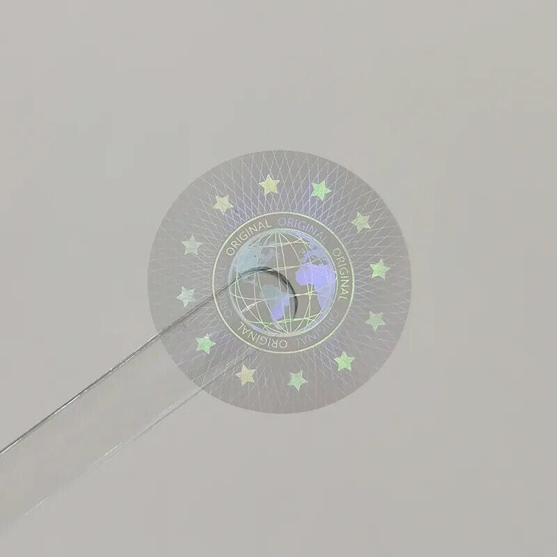 Holographic Stickers 2000Pcs Plastic Warranty Tamper Proof Security Label Decals