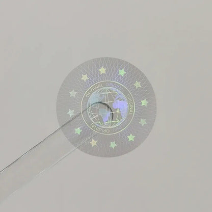 Holographic Stickers 2000Pcs Plastic Warranty Tamper Proof Security Label Decals