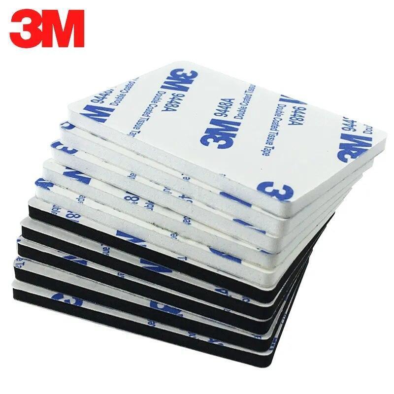 10-100 pcs 3M Strong Pad Mounting Sticky Tape Double Sided Adhesive Acrylic Foam