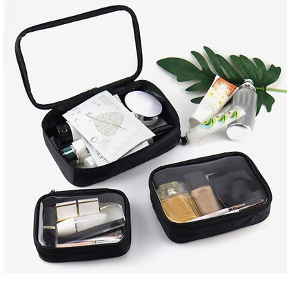 Transparent Cosmetic Bag Women Waterproof Clear Makeup Bag Beauty Case Storage
