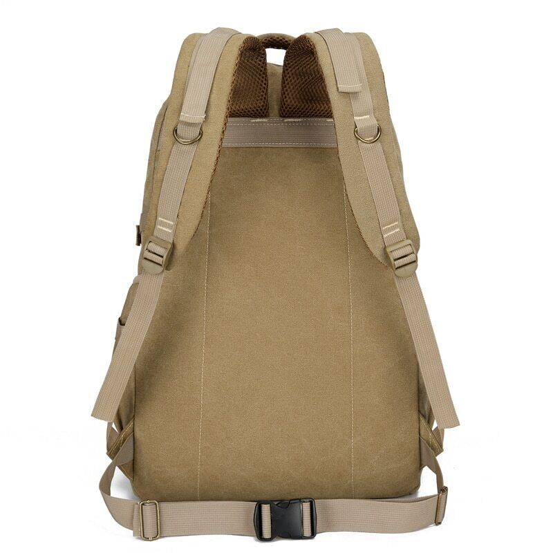 Laptop Canvas Backpack Men's Travel School Shoulder Bags Rucksack Backpacks