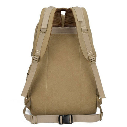Laptop Canvas Backpack Men's Travel School Shoulder Bags Rucksack Backpacks