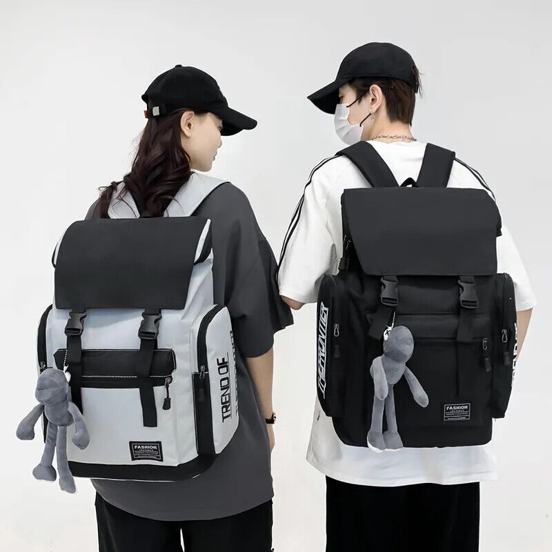 Men Backpack Pendant School Bag Girls Outdoor Travel Backpacks Student Bookbags