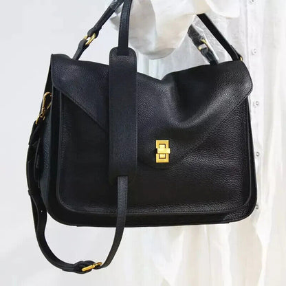Messenger Bag Women Commuter Messenger Bag First Layer Handbag