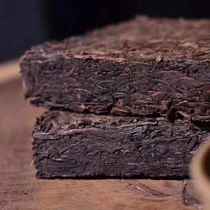 Mansong Puerh Ripper Tea Premuim Big Leaf Pu'er Tea 250g Boiled Pu-erhTea Brick-