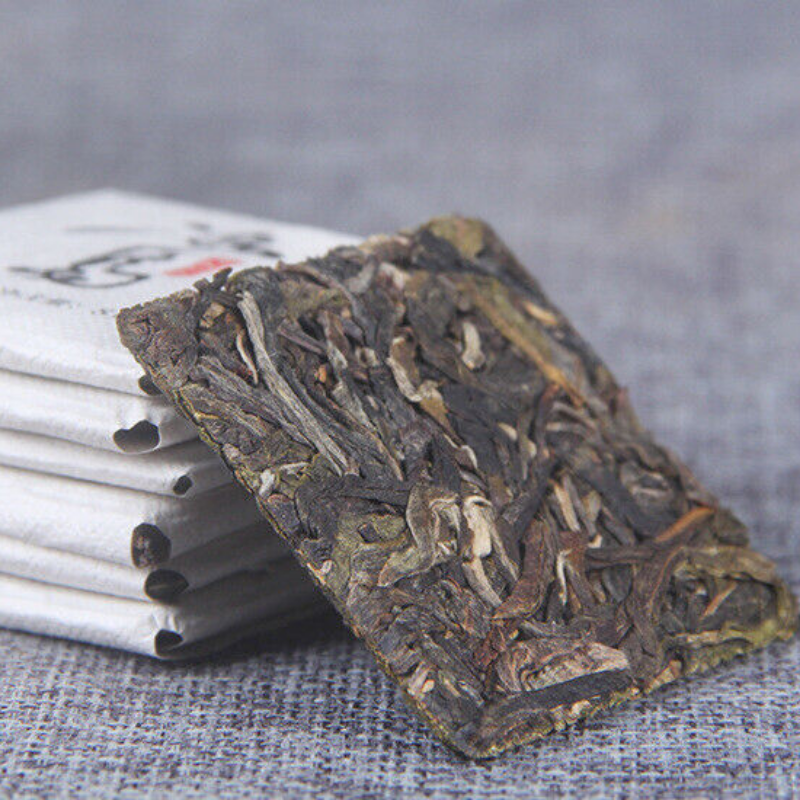 500g Spring Ancient Tree Green Tea Small Icelandic Square Brick Pu-erh Cha Tea