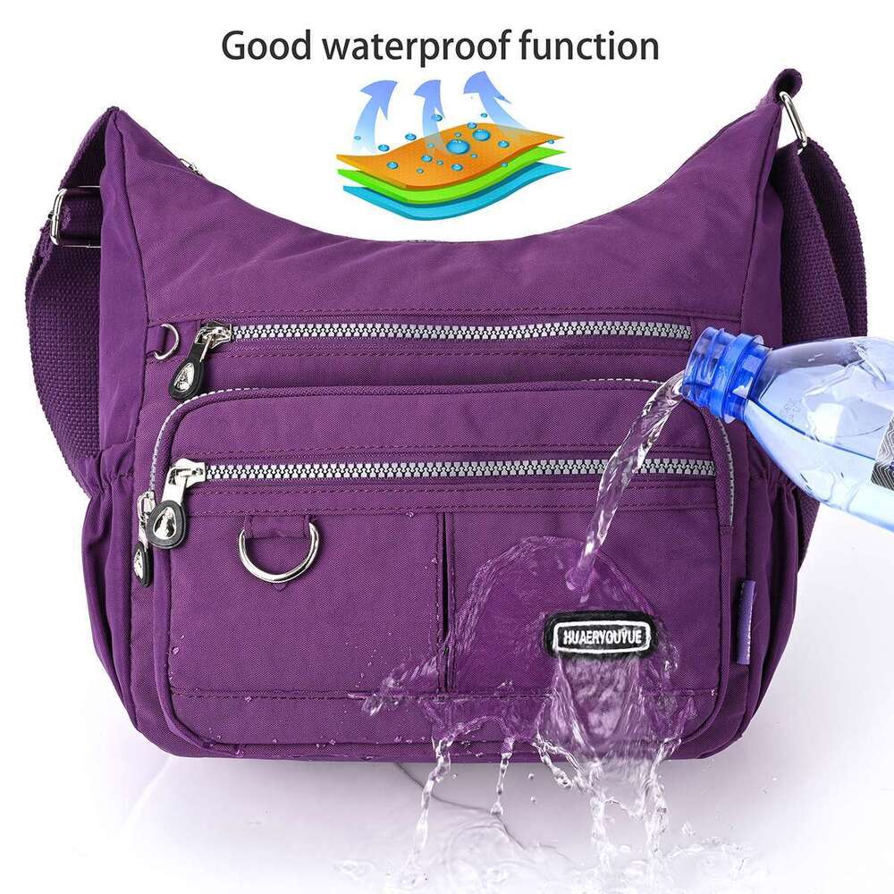 Women's Ladies Handbag Shoulder Crossbody Bag Purse Nylon Tote Messenger Travel
