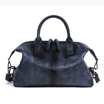 Luxury Hobo Women's Bags, Retro Top Cow Leather Handbag, Tote Sling Shoulder Bag