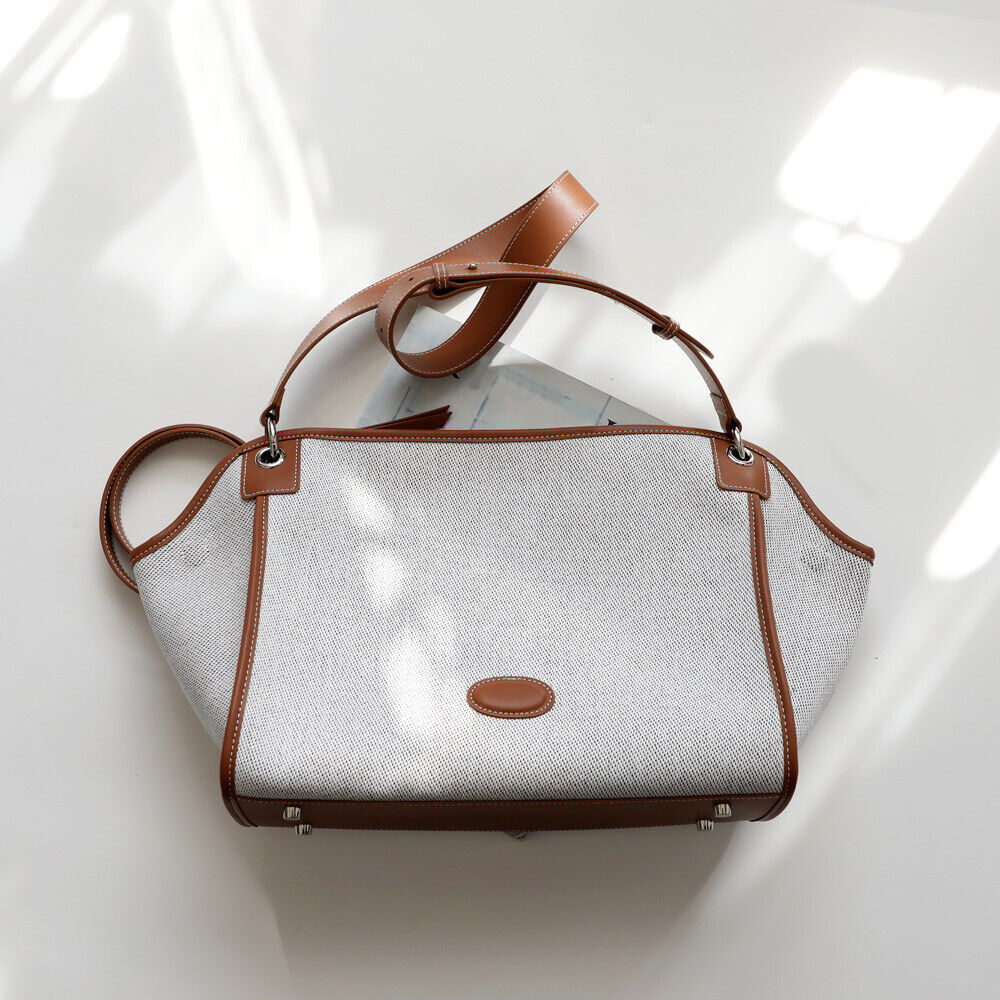 Canvas Shoulder Bag Handbag Purse Fashion Tote Satchel Crossbody Messenger Work