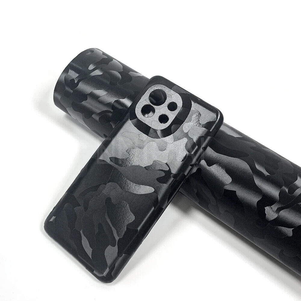 Car Styling Stickers PVC 3D Ghost Black Camouflage Vinyl Wraps Motorcycle Decals