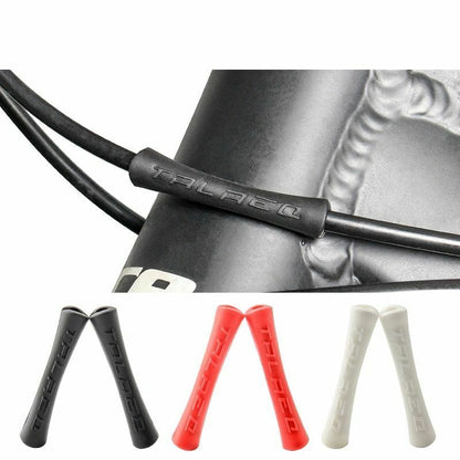 Bicycle Cable Protector 4/8pcs Brake Shift Line Frame Protect Sleeve Fixed Bike