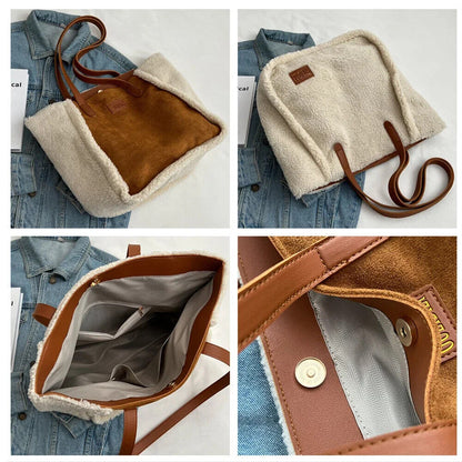 Casual Handbag Women Cloth Shopper Shopping Bag Shoulder Side Bag