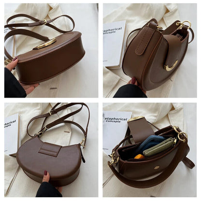 Women's New Saddle Bag Shoulder Bag Bag Autumn Winter Bag Handbag Purse
