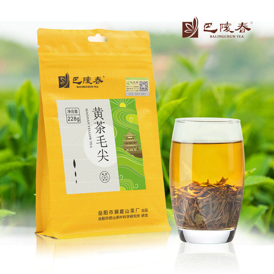 New Spring Tea Yellow tea Maojian Tea Chinese Fresh Mao Feng Green Tea 228g 毛尖