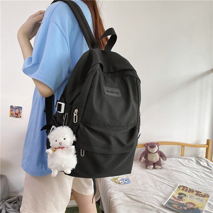 Women Backpack Multi-Pocket Student Female Travel Bag Book Schoolbag Girl Boys