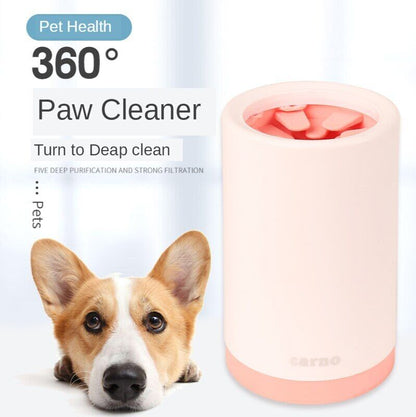 Dog Paw Cleaner Cup for Dogs Portable Outdoor Pet Foot Washer Paw Clean Cup