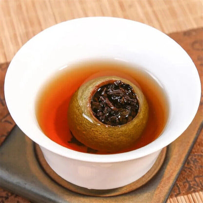 500g Pu'er Ripe Tea Xinhui Xiao Qing Guan Pu'er Tea