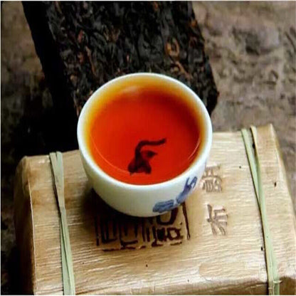 357g Menghai Glutinous Rice Fragrant Ripe Puer Tea 2021 Qi Zi Bing Shu Puerh Tea