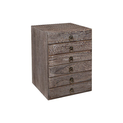 Multilayer Solid Wood Tea Box Tea Cake Storage Box Drawer Type Tea Cabinet Tea