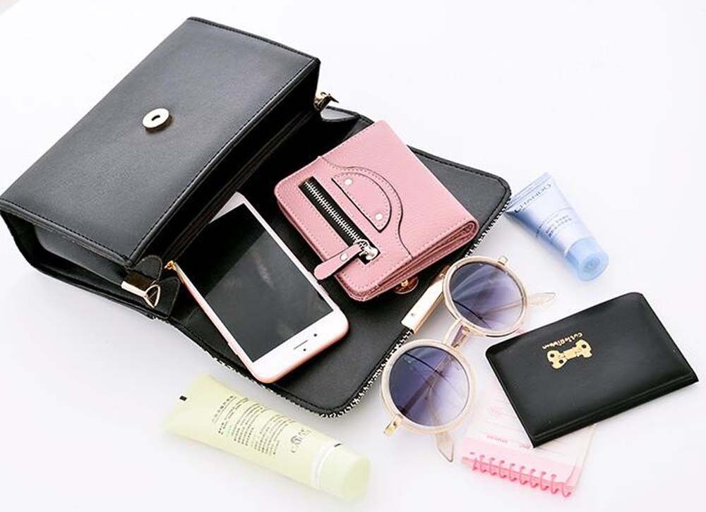 Women Leather Handbags Tote Purse Crossbody Messenger Satchel Sling Bags