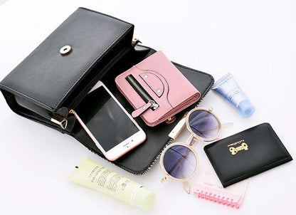 Women Leather Handbags Tote Purse Crossbody Messenger Satchel Sling Bags