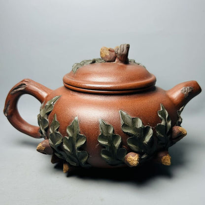 Vintage Chinese Yixing Purple Clay Teapot Zisha Ceremony Teaware Collection Rare