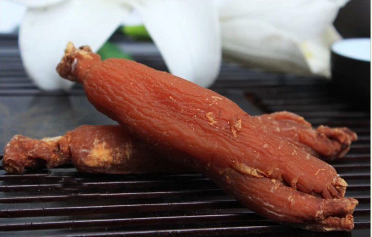 500g Asian Panax Korean ginseng root, China herbal medicine 5-6 years old anti-fatigue-