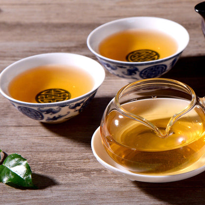 Yunnan BingDao Old Pu'er Tree Healthy Drink500g Cha Puer Tea Bamboo Package-