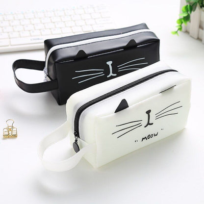 Cute Cosmetic Bag Women Travel Wash Pouch Makeup Bag Pencil Case Toiletry Bags