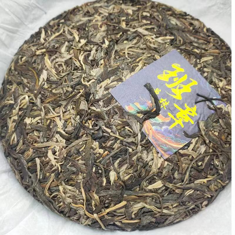 357g Yunnan Pu'er Tea Banzhang Aged Tree Puerh Raw Tea Cake Premium Pu-erh Tea