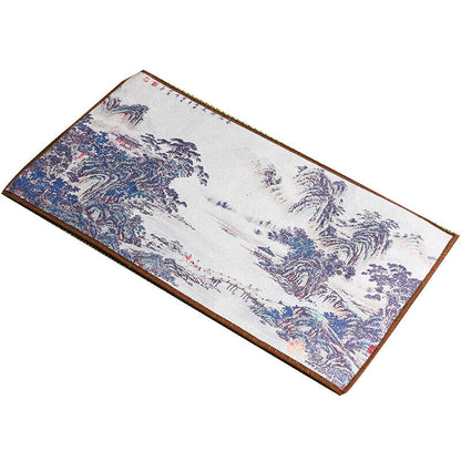 Chinese Painting Tea Table Absorbent Tea Cloth Kung Fu Rag Tea Towel Napkin