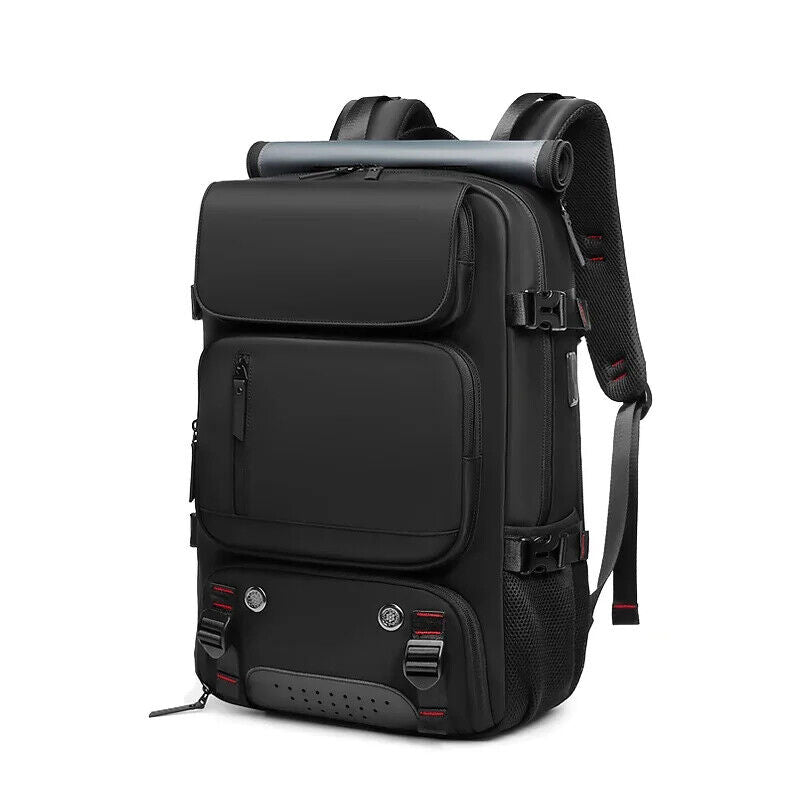 Woman Travel Backpack Laptop Backpack Shoe Bag USB Hiking Camping Backpack
