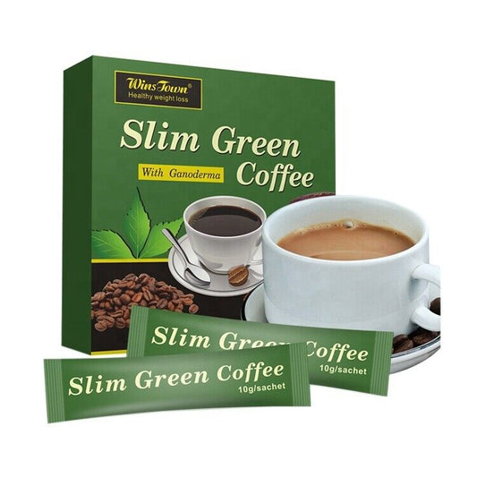 Slim green Coffee slimming herbs weight loss instant Ganoderma coffee 270g
