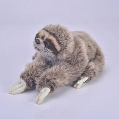 35cm Three Toed Sloth Plush Toy Realistic Stuffed Animal Soft Plush Sloth Doll