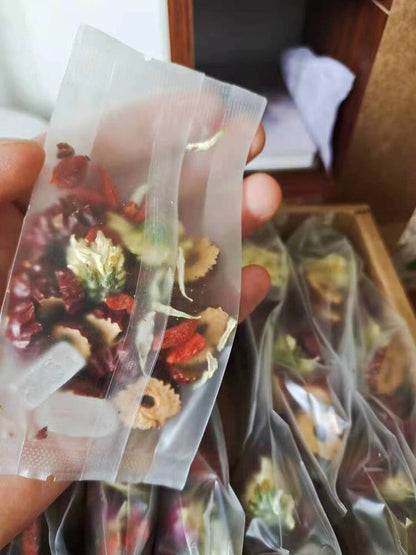 150g Gouqi Rose Red Date Chrysanthemum Herbal Flower Tea Chinese Herb Flower Tea