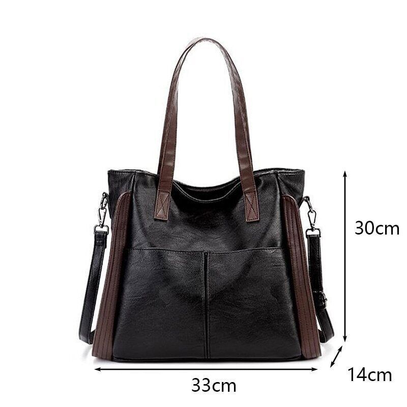 Tote Bag Handbag Shoulder Bag Women Ladies PU Leather Crossbody Bag