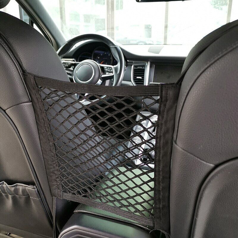 Universal Car Mesh Bag Seat Side Storage Pocket Trunk Cargo Net Auto Accessories