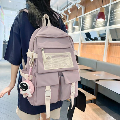 Women Backpack Back Bag Portable School Backpack Girl Student Schoolbag Cool
