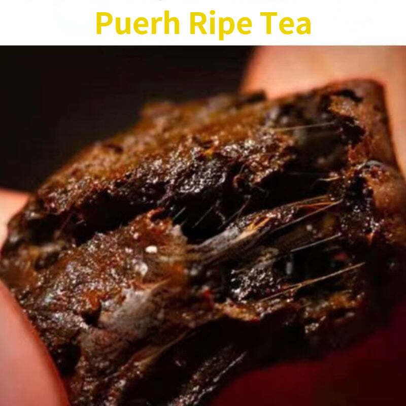 Puerh Ripe Tea Glutinous Rice Fragrance Tea Pu'er Cooked Tea Chinese Pu-erh Tea