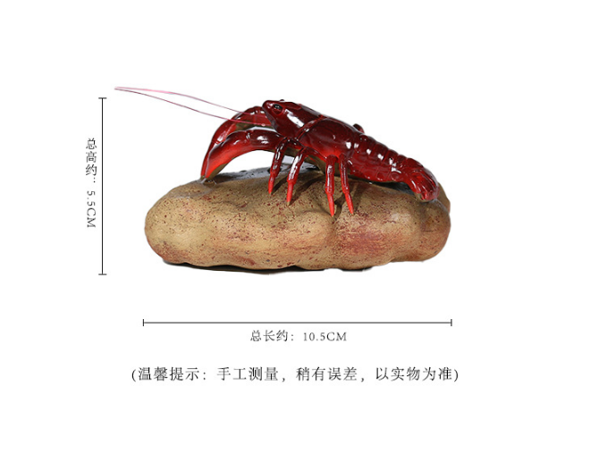 Purple sand color changing tea pet lobster stone toad Golden Toad Play Pet
